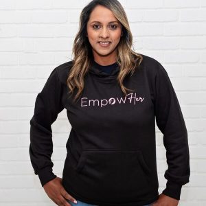 Women EmpowHer Hoodie Black